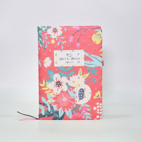 Sparkle Flower Note Book | Notebook | Diary | Personal Diary | Home And Office Use