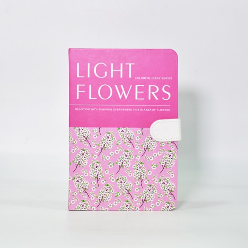 Light Flowers Colourful Diary Note Book | Notebook | Diary | Personal Diary | Home And Office Use