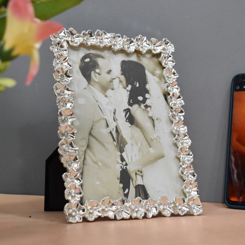 Romantic Silver Photo Frame