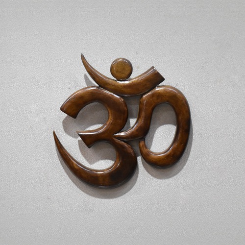 Wooden Om Wall Hanging