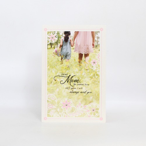 Dear Mom, No Matter How Old I Grow , I Will Always Need You Greeting Card | Mother's Day Greeting Card