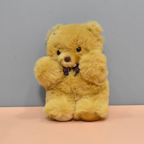 Lite Brown Mini Bear Soft Toy | Washable Soft Toy For Kids