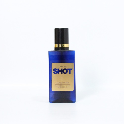 Layer'r Shot Body Spray Alpine Fresh 130ml for Men