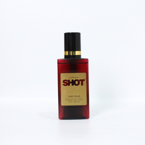 Layer'r Shot Fiery Pride | Long Lasting Body Spray | for Men | 130ml