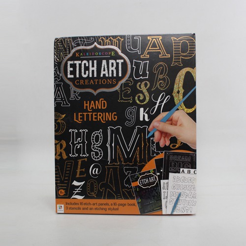 Kaleidoscope Creations Etch Art Hand Lettering Activity Kit / DIY Kits