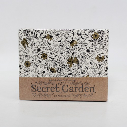 Secret Garden: 12 Note cards