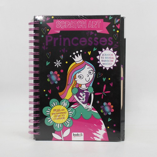 Scratch Art Princesses Activity Book | For Kids