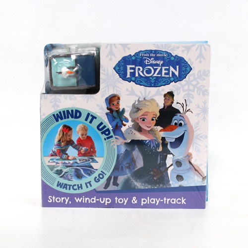 Disney Frozen: Busy Board with Wind-Up Car & Track | Activity Kit