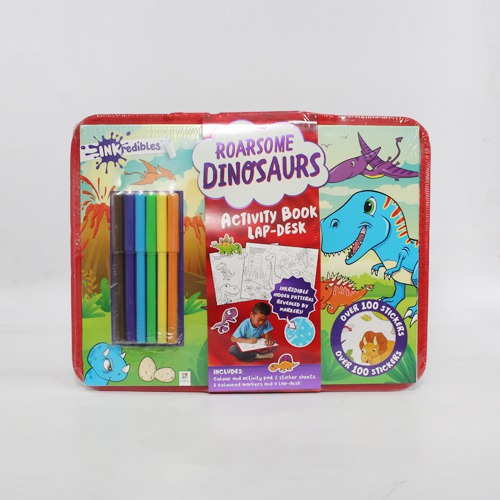 Roarsome Dinosaurs Activity Book Lap-desk| Activity Kit For kids