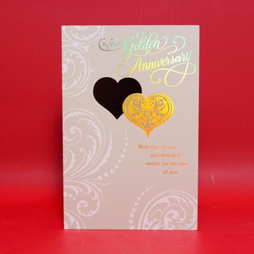 On Your Golden Anniversary | Anniversary Greeting Card