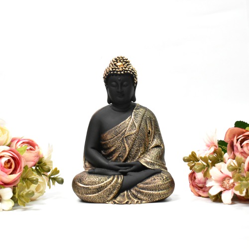 Gautam buddha Laughing Buddha ,Idol Lord Gautam Buddha Handicraft Statue Decorative Spiritual Vastu Showpiece Figurine