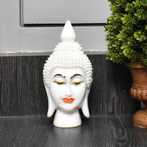 White Face Gautama Buddha Statue | Spirituals | Gautam Buddha | Buddha | Home decor