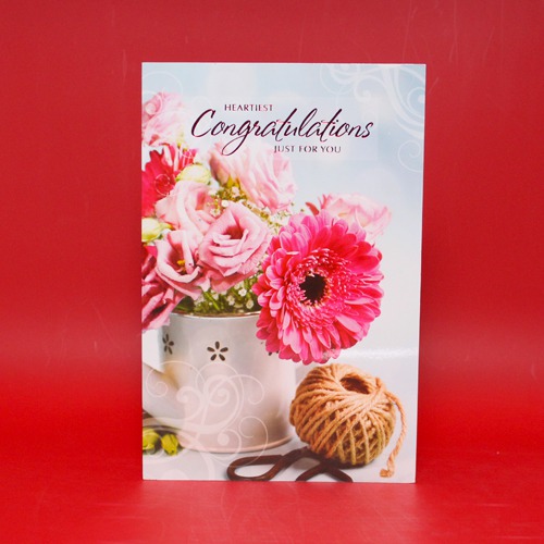 Heartiest Congratulation To You | Congratulation Greeting Card
