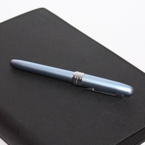 Platinum Fountain Pen, Plaisir Medium Nib, Pacific Blue