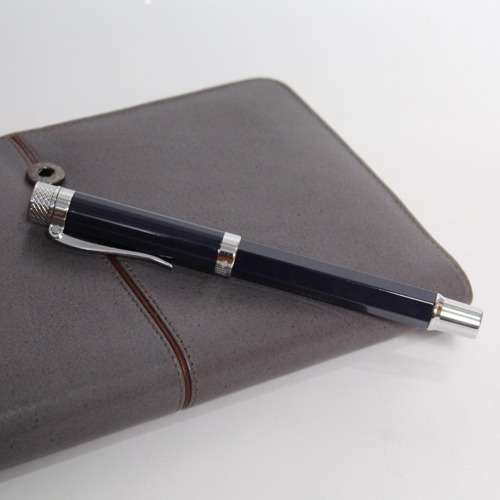 Intellio's Jewel Blue & Chrome Pen