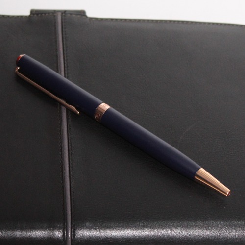 Intellio Rhein Matte Black & Gold Slim Ball Pen