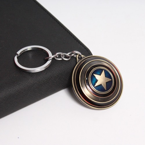 Marvel Captain America Metal Keychain