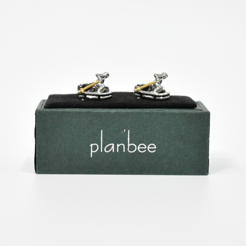 Cufflinks For Men Stainless Steel Silver Cuff links With Enamel Finish Cuff links for Men and Boys.