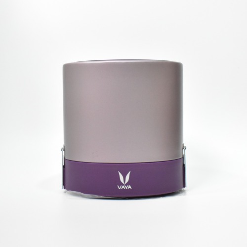 Vaya Tiffin Purple Copper-Finished Stainless Steel Lunch Box Without Bagmat, 1000 ml, 3 Containers, Purple