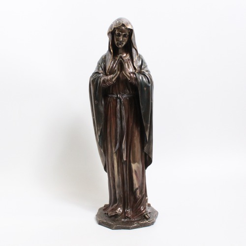 Bronze Standing Mother Marry Statue | Mother Mary Statue Spiritual Idols | Holy Statue Of Christians