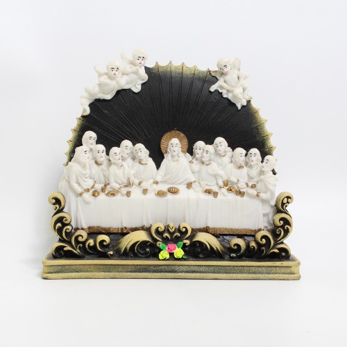 Resin Jesus Last Supper Replica Showpiece Fiber Finish Home Decor Showpiece | House Warming for Living Room