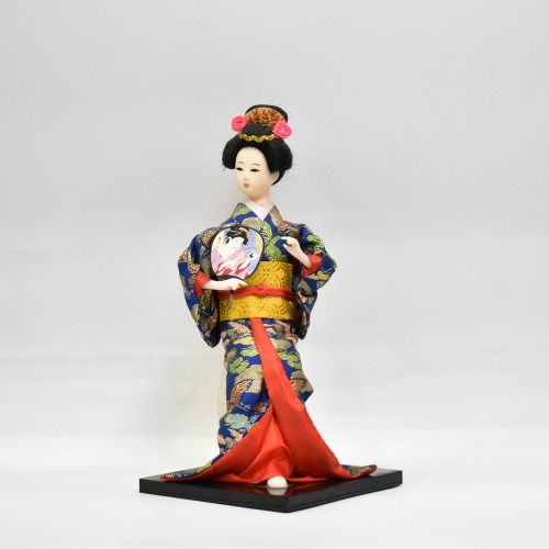 Japanese Kimono Geisha Doll Kokeshi Handicraft Home Decoration Multicolour Clothes