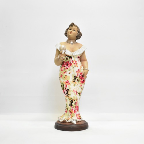 Fat Woman Figure Statue Lady Figurine Sculpture Resin Desktop Decor Stand | Sculpture Resin Desktop Decor