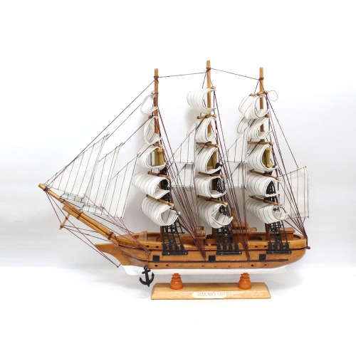 Home Decorative Wooden Sailing Ship Nautical Showpiece | Best Showpiece for Office and Home Decor