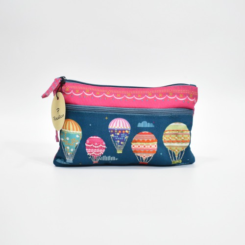 Pinaken High o Happiness Two Zipper Pouch