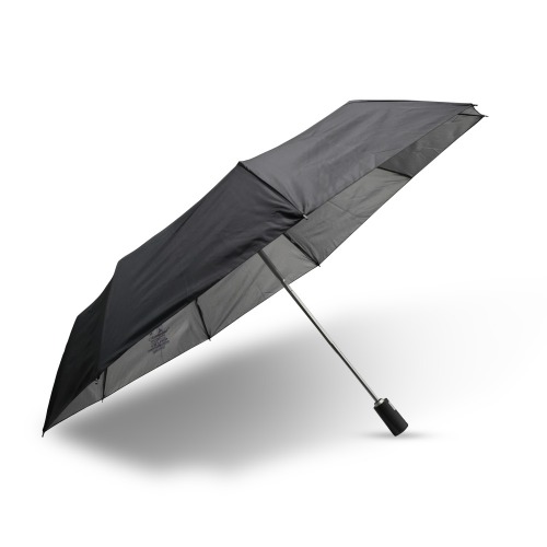 Shine Black 2 Fold Umbrella UV Protective