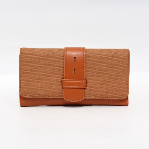 Small Vertical Wallet Light Caramel Pecan | Wallet For Women and Girls