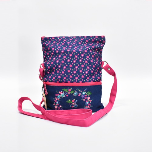 Butterfly Bloom folded Sling Bag