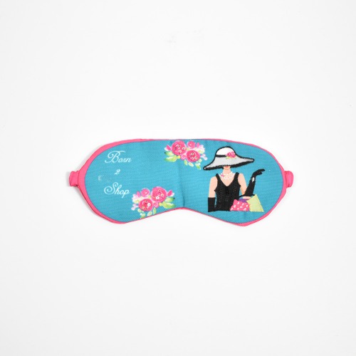 Pinaken Born To Shop Fabric Eye Mask| Sleep Eye Mask