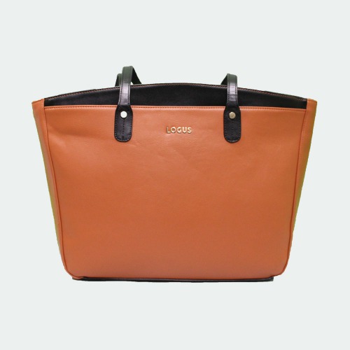 Logus large Orange Zip Tote Bag For Women| women's Bags | Tote Handbag