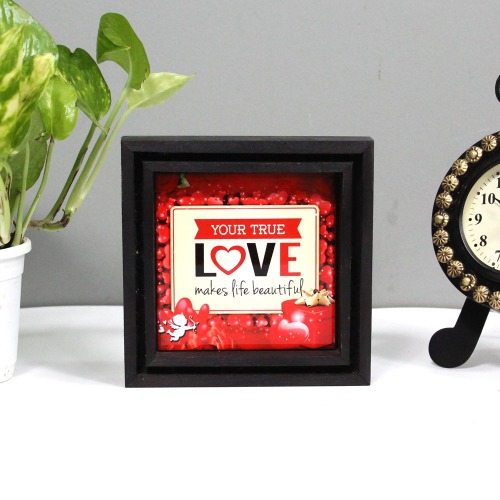 Your True Love Mini Wooden Frame| Wooden Frame