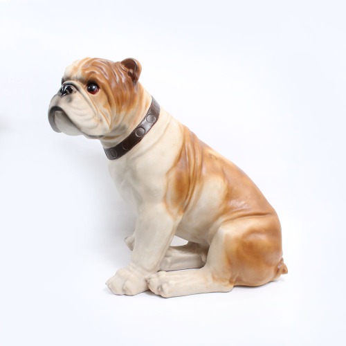 English Bulldog Sitting Showpiece For Home Decor