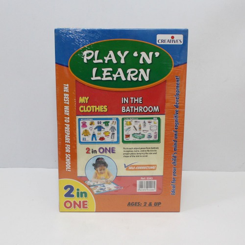 Creative's Play ‘N’ Learn - Small and Capital Alphabets| Activity Kit| Board games| Games For Kids