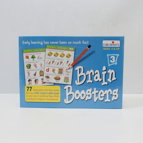 Creative Brain Booster 3 | Activity Kit| Board games| Games For Kids