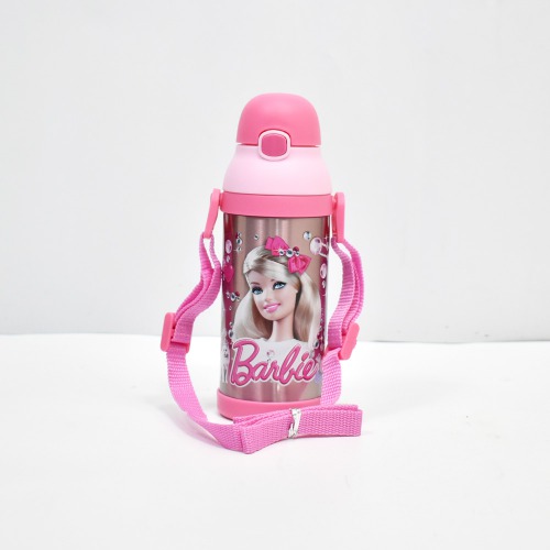 Barbie Water Bottle For Kids | BPA Free Kids Water Bottle - Anti-Leak Cartoon Kids Water Bottle For Boys |Girls