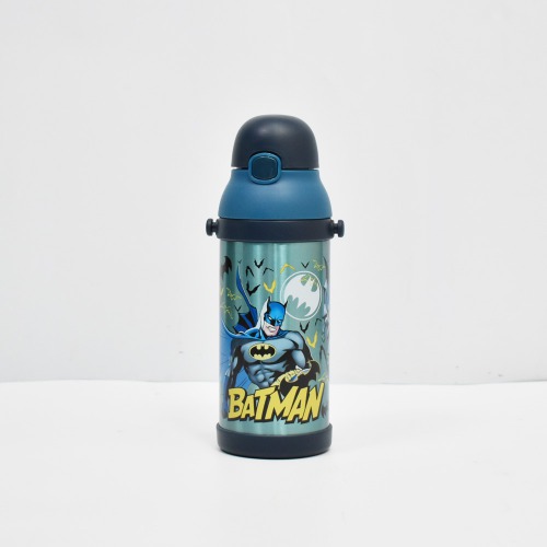 Batman Water Bottle For Kids | BPA Free Kids Water Bottle - Anti-Leak Cartoon Kids Water Bottle For Boys |Girls