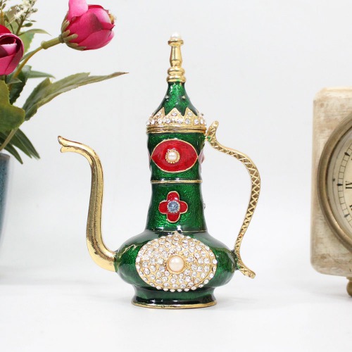 Antique Metal Miniature Brass Surai For Vintage Home-Office Decor & Gift Showpiece
