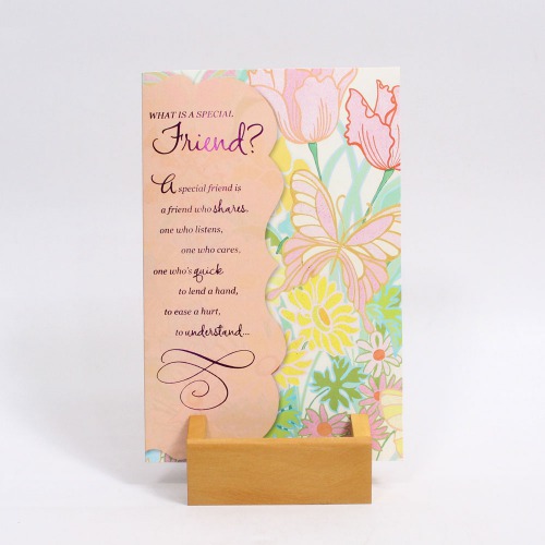 What Is A Special Friend? Greeting Card| Friendship Day Greeting Card