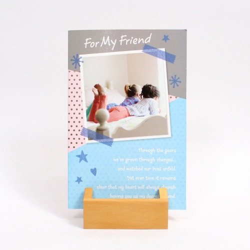 For My Friend Greeting Card| Friendship Day Greeting Card