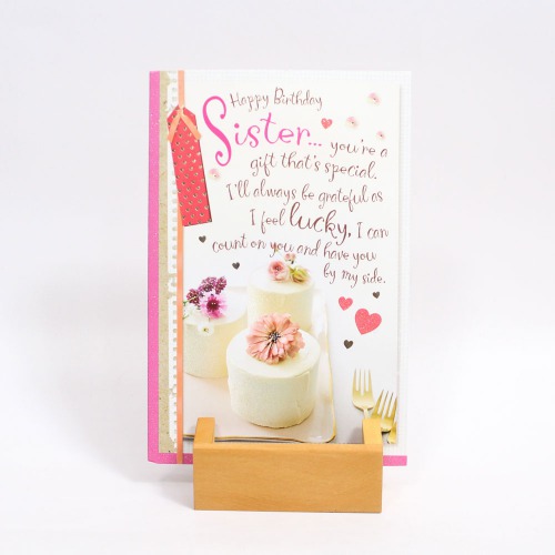 Happy Birthday Dear Sister Greeting Card| Birthday Greeting Card