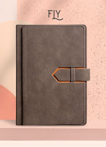 Fly | Premium Quality Dual Tone Diary with Storage for Pen, Visiting Cards & much more