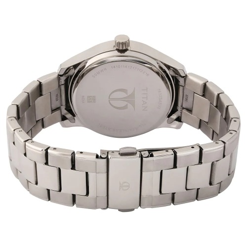 Titan Octane Blue Dial Silver Stainless Steel Strap Men's Watch | 1632SM03 |