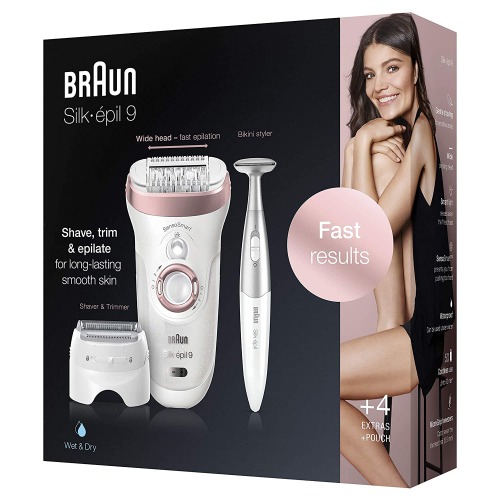 Braun Silk-epil 9-890 | Epilator for Long-Lasting Hair Remover