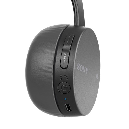 Sony WH-CH400 Wireless Headphones (Black)