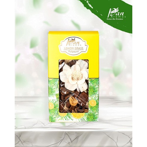 Pan Aromas Potpourri | 150gm | Lemon Grass| Aromas | Potpourri