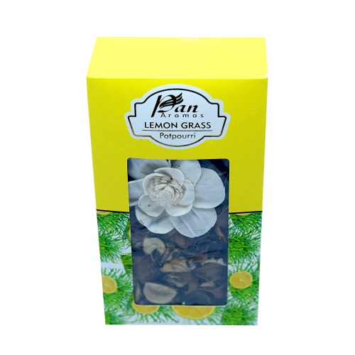 Pan Aromas Potpourri | 150gm | Lemon Grass| Aromas | Potpourri